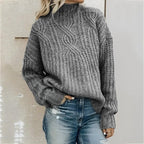 Oversized Kabelgebreide Trui Herwick voor Dames