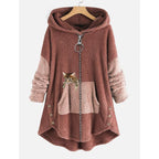 Pluizige Teddy/Sherpa Jas Voor Herfst En Winter