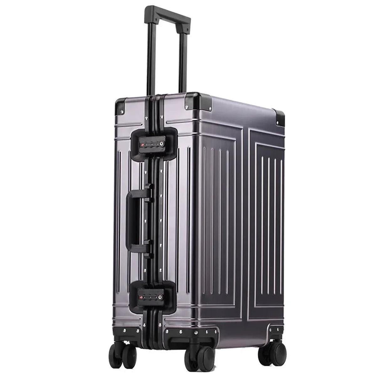Premium Aluminium Koffer Met 360° Spinnerwielen Voor Veilig Reizen