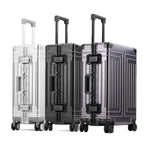 Premium Aluminium Koffer Met 360° Spinnerwielen Voor Veilig Reizen