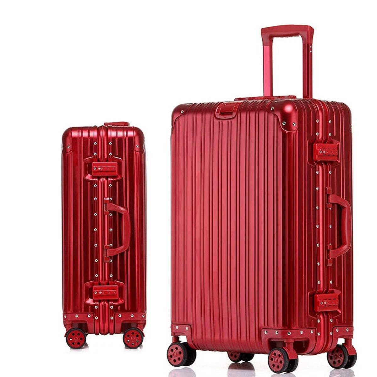 Premium Aluminium-Magnesium Harde Koffer Met 360° Spinner Wielen
