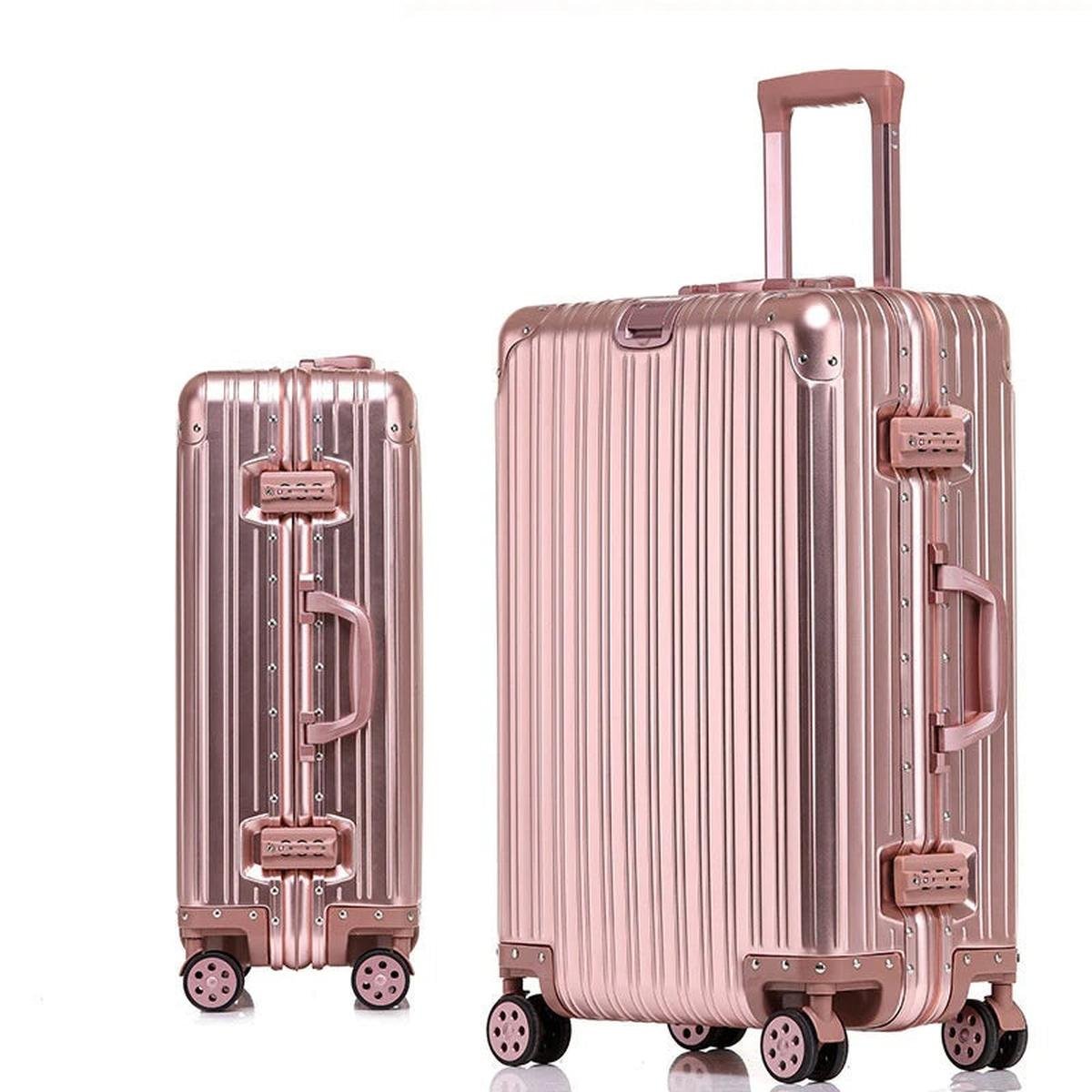 Premium Aluminium-Magnesium Harde Koffer Met 360° Spinner Wielen