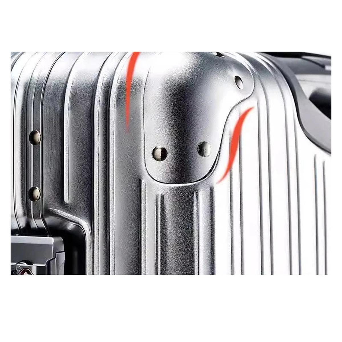 Premium Aluminium-Magnesium Harde Koffer Met 360° Spinner Wielen