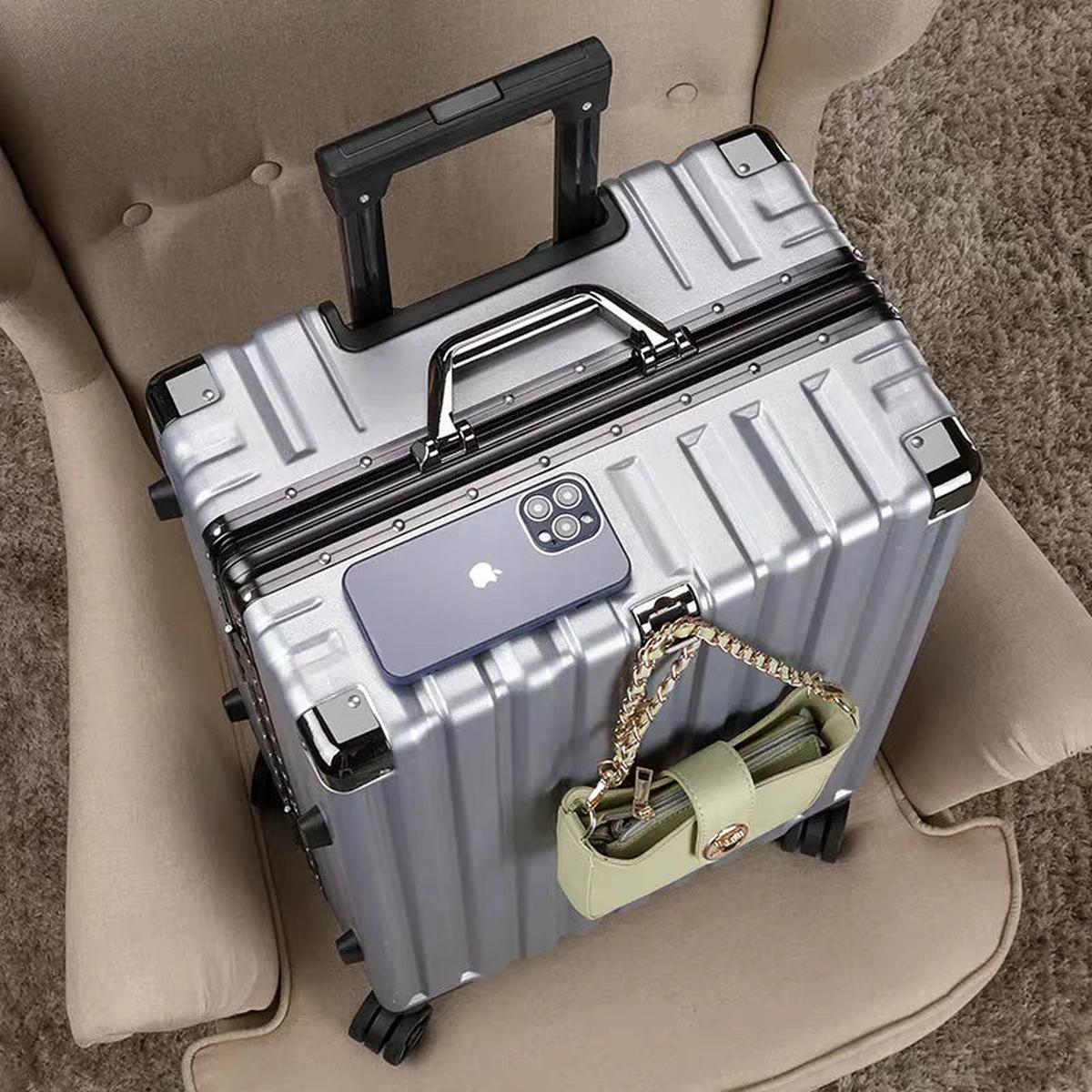 Premium Harde Koffer Met Aluminium Frame En 360° Spinner Wielen