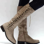 Premium Leren Veterschoenen Met Slipbestendige Zool En Thermische Isolatie