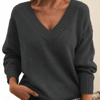 Relaxed Fit Dames Pullover (Kriebelvrij & Vormvast) - De Perfecte Basic