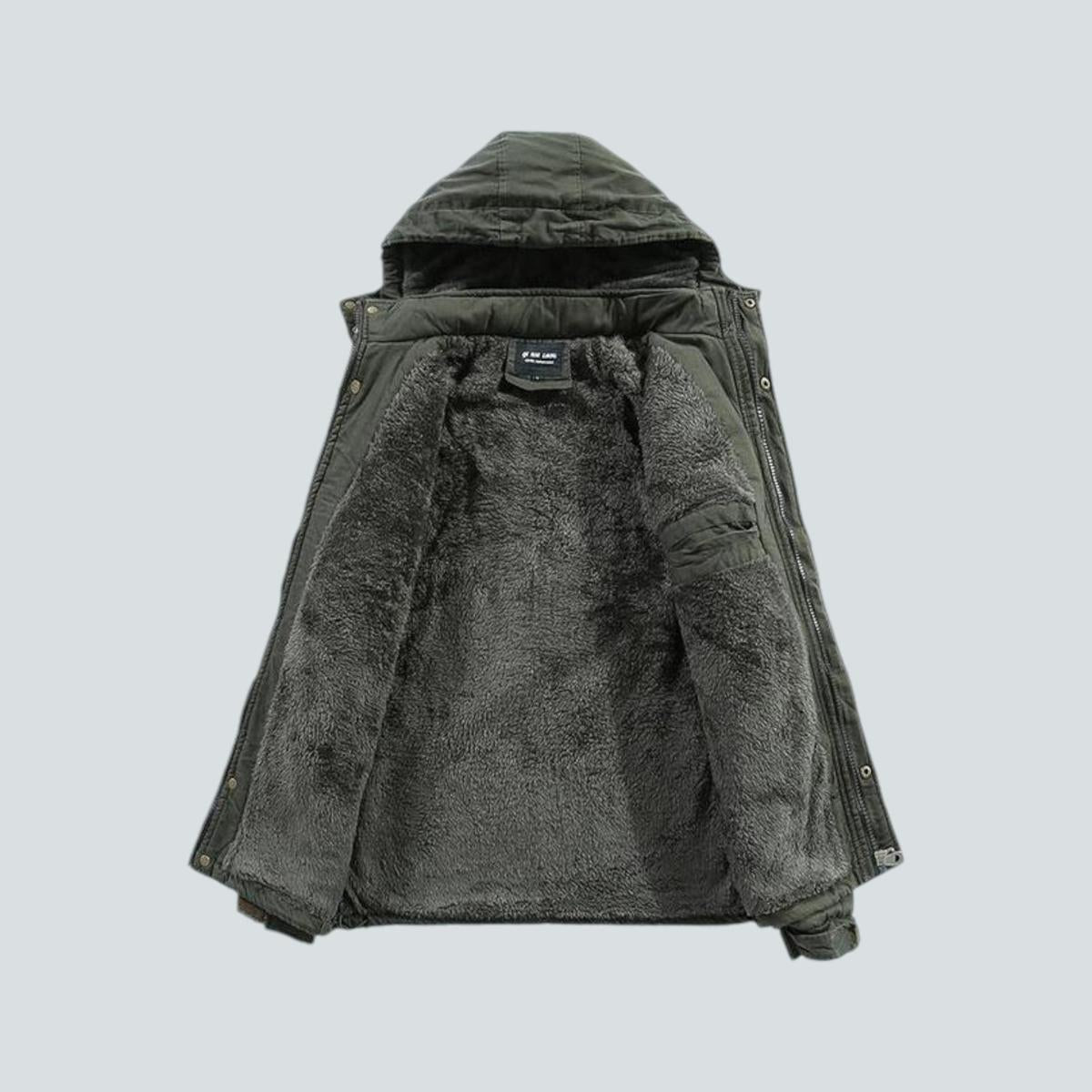 Retro-geïnspireerde Winterjas met Capuchon