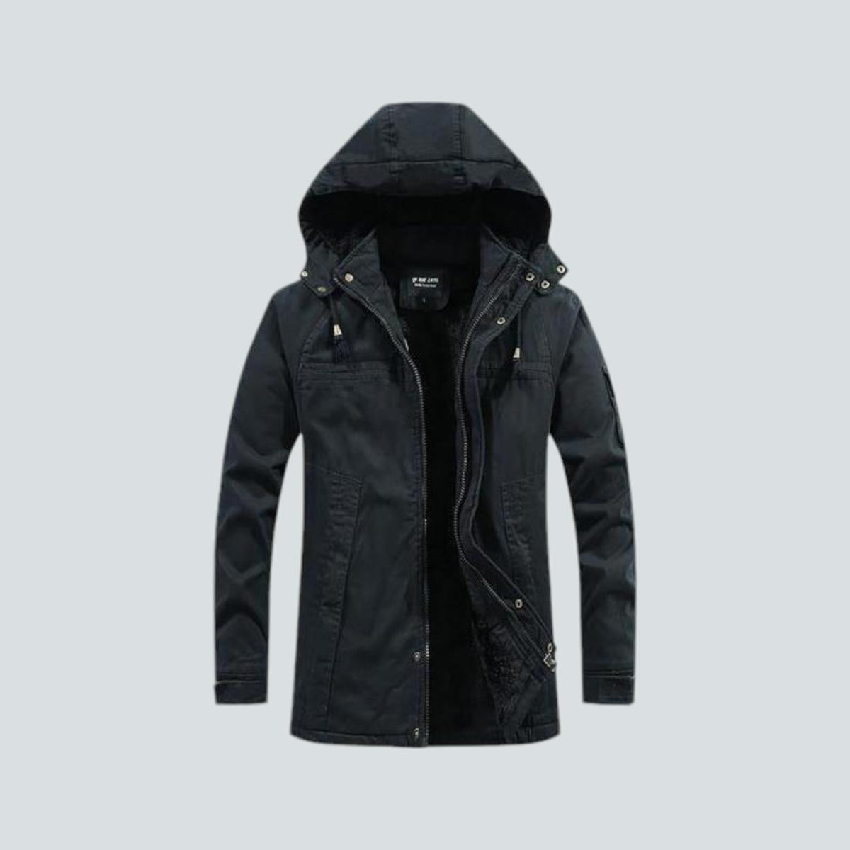 Retro-geïnspireerde Winterjas met Capuchon