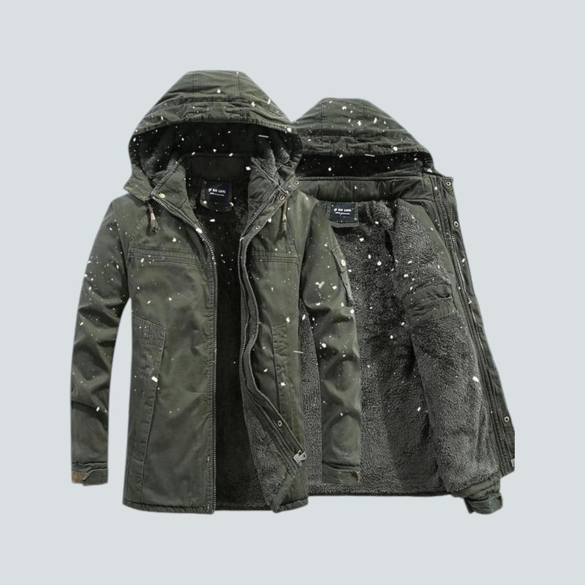 Retro-geïnspireerde Winterjas met Capuchon
