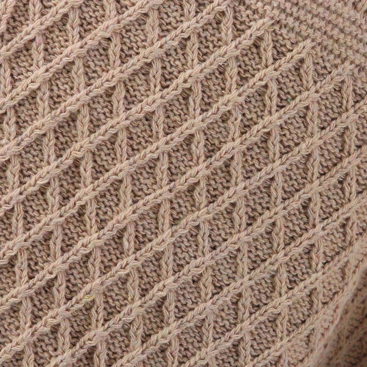 Robuust Gebreid Heren Vest met Opstaande Kraag