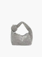 Ronde Strass Knoop Handtas