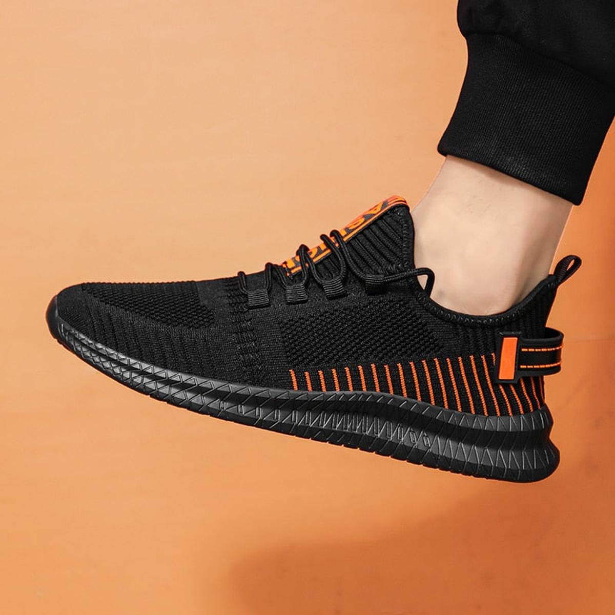 Sneakers Voor Comfort Sok Stijl Met Veter