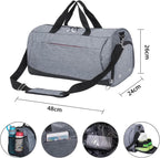 Sporttas Met Schoencompartiment En Waterdicht Vak