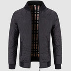 Staande Kraag Fluwelen Casual Jas