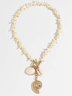 Sterrenvis & Schelp Hanger Kralen Ketting