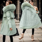 Stijlvolle Dames Winterjas Met Getailleerde Pasvorm