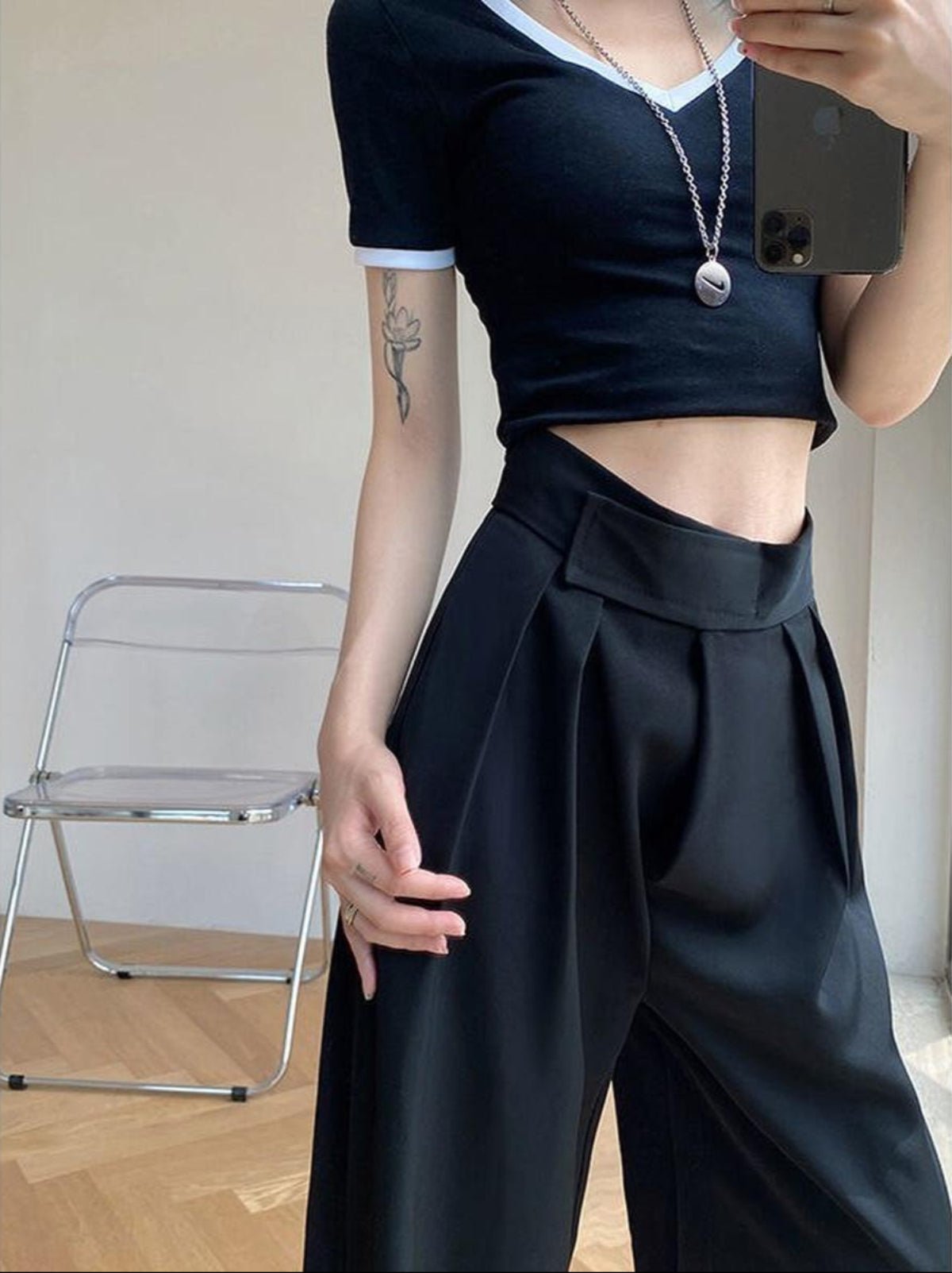 Stijlvolle Damesbroek Met Comfortabele Pasvorm En Veelzijdig Ontwerp