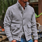 Textured Slim Fit Overhemdjas