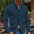 Textured Slim Fit Overhemdjas