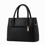 Tijdloze Leren Schoudertas Voor Vrouwen Met Buitenvak