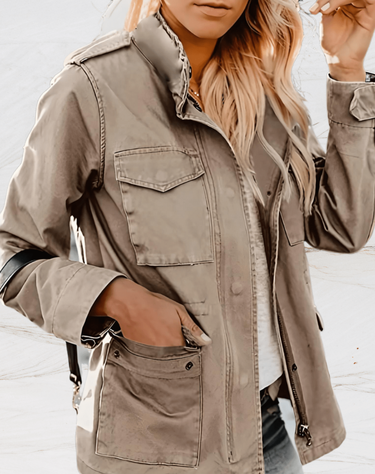 Tussenjas voor Dames met Getailleerde Pasvorm