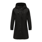 Ultralichte Waterdichte Capuchonjas Voor Dames