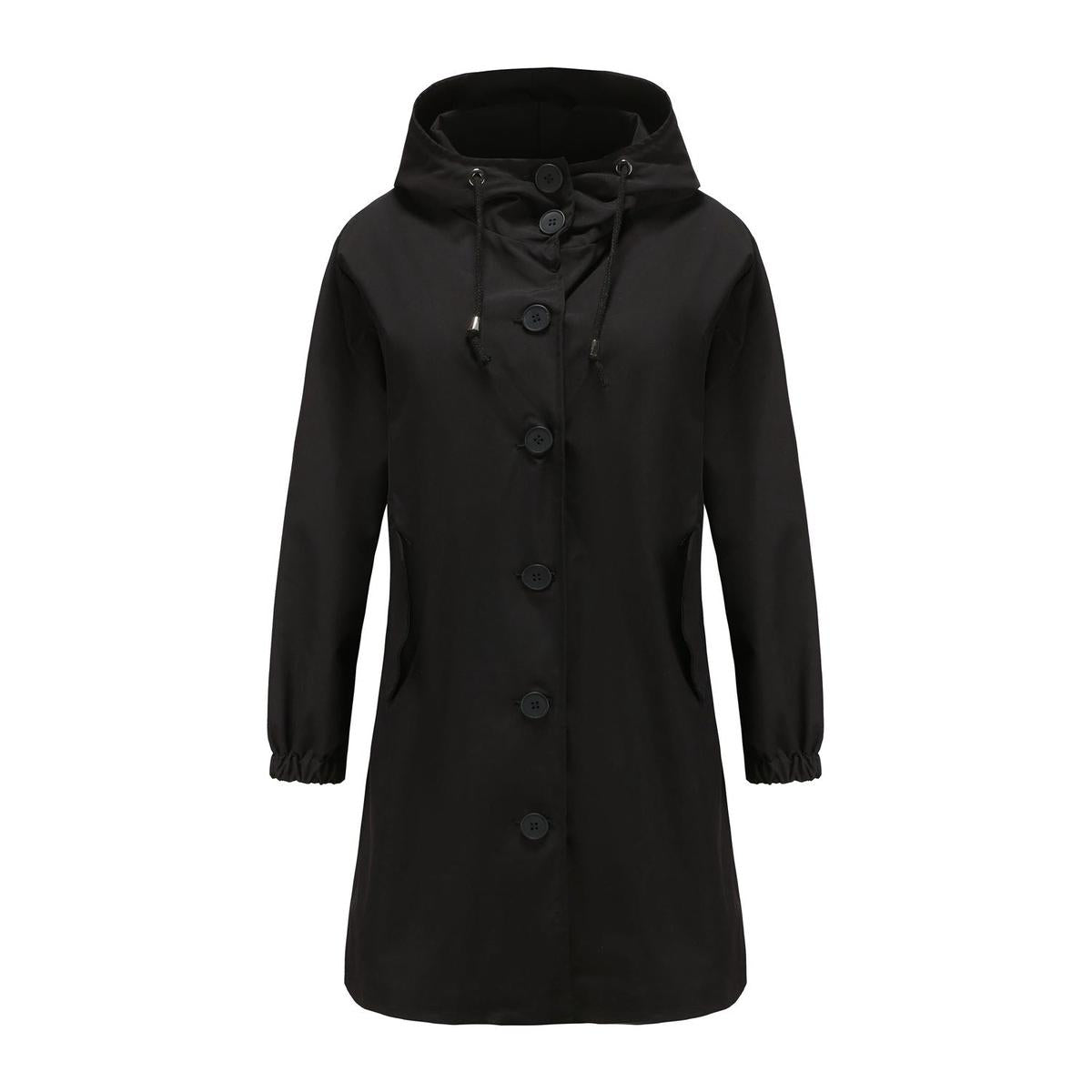 Ultralichte Waterdichte Capuchonjas Voor Dames