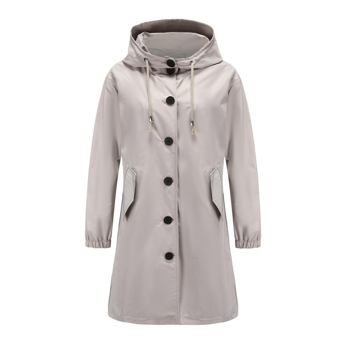 Ultralichte Waterdichte Capuchonjas Voor Dames