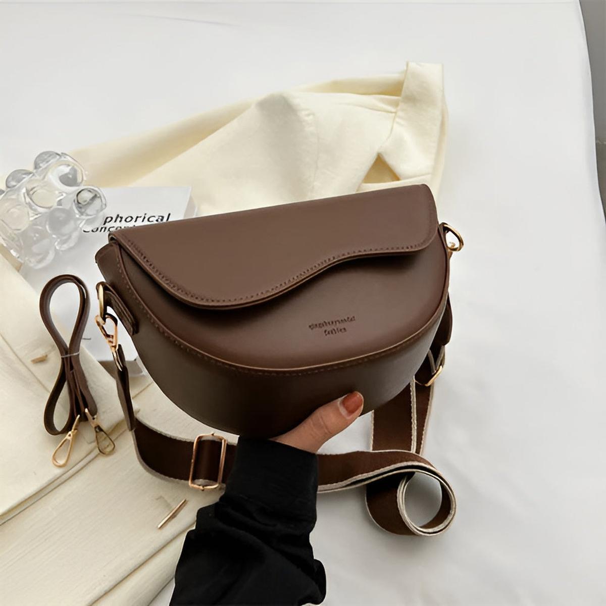 Vegan Leer Crossbody Tas Voor Vrouwen - Stijlvol En Duurzaam
