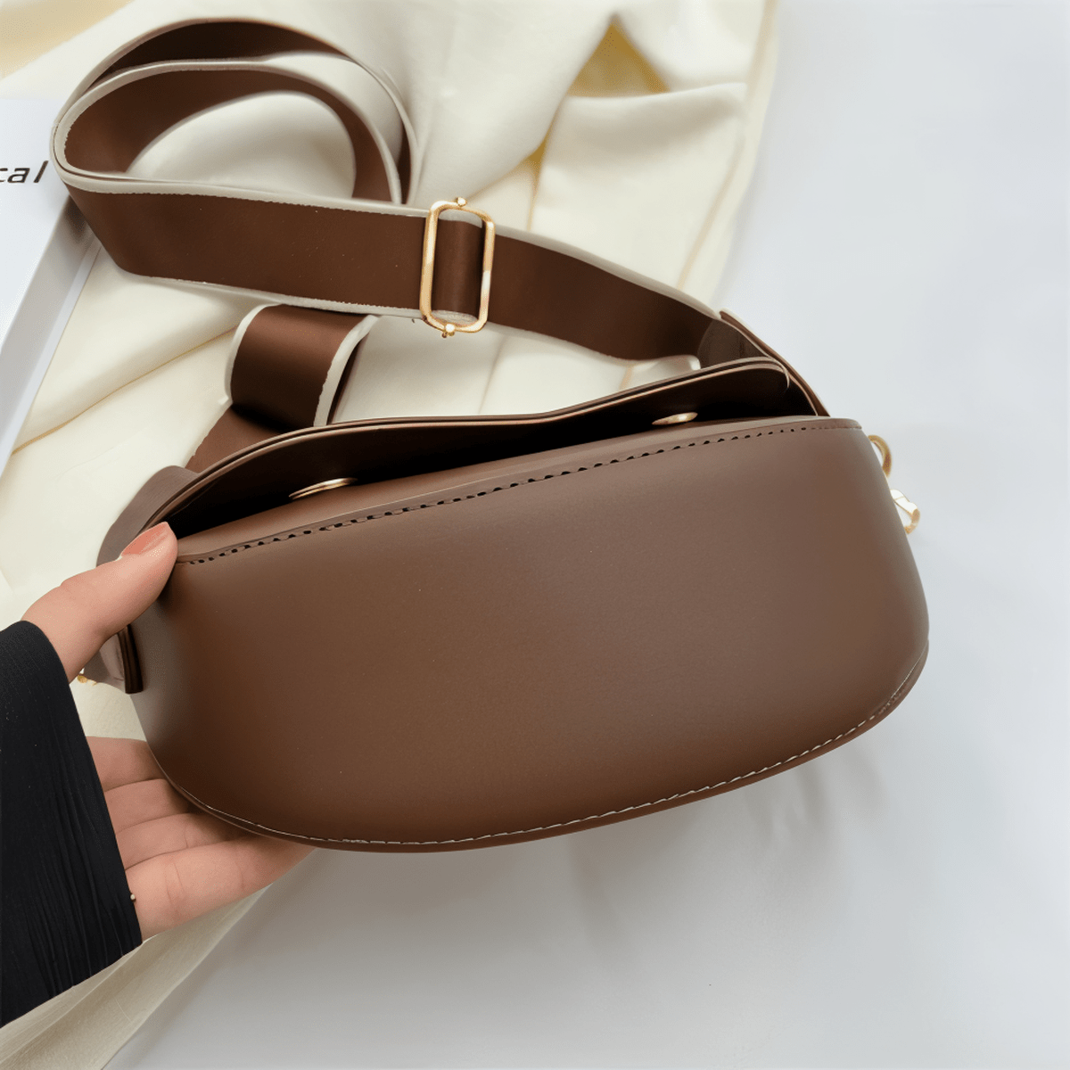 Vegan Leer Crossbody Tas Voor Vrouwen - Stijlvol En Duurzaam