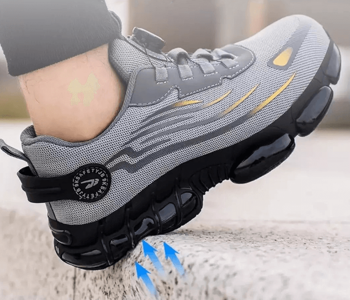 Veiligheidsschoenen voor heren met Kevlar-zolen
