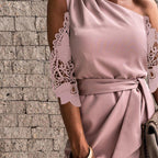 Vrouwen Jurk Met Flatterende Pasvorm En Comfortabele Stijl