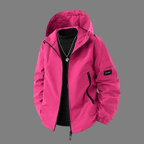 Waterdichte Casual Hoodie-Jack met Ritszakken
