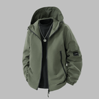 Waterdichte Casual Hoodie-Jack met Ritszakken