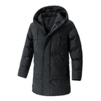 Waterdichte Geïsoleerde Winterjas Met Capuchon Voor Mannen