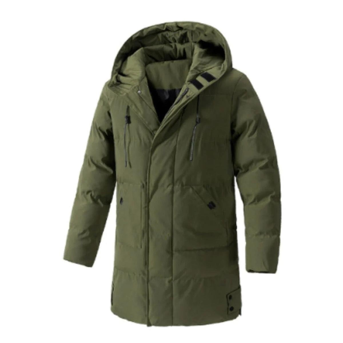 Waterdichte Geïsoleerde Winterjas Met Capuchon Voor Mannen
