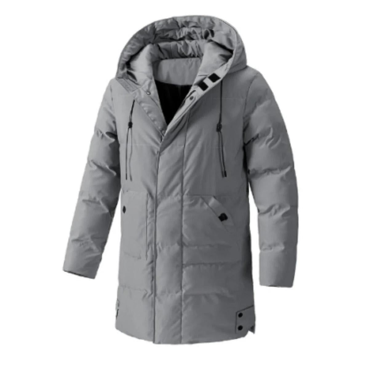 Waterdichte Geïsoleerde Winterjas Met Capuchon Voor Mannen