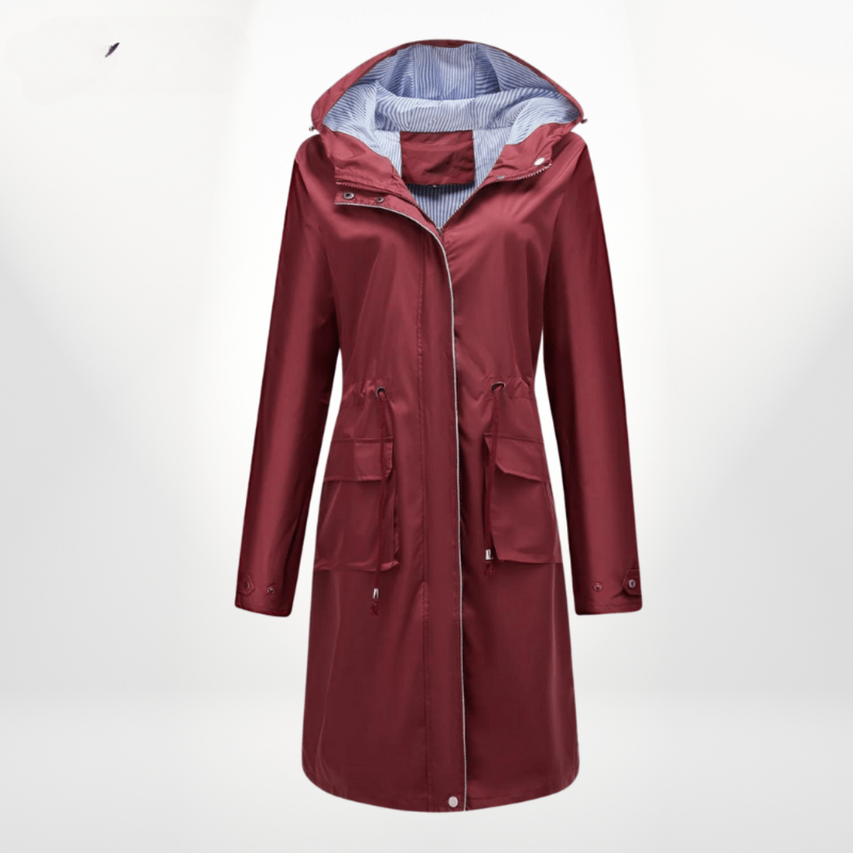Waterdichte Lange Regenjas Voor Dames
