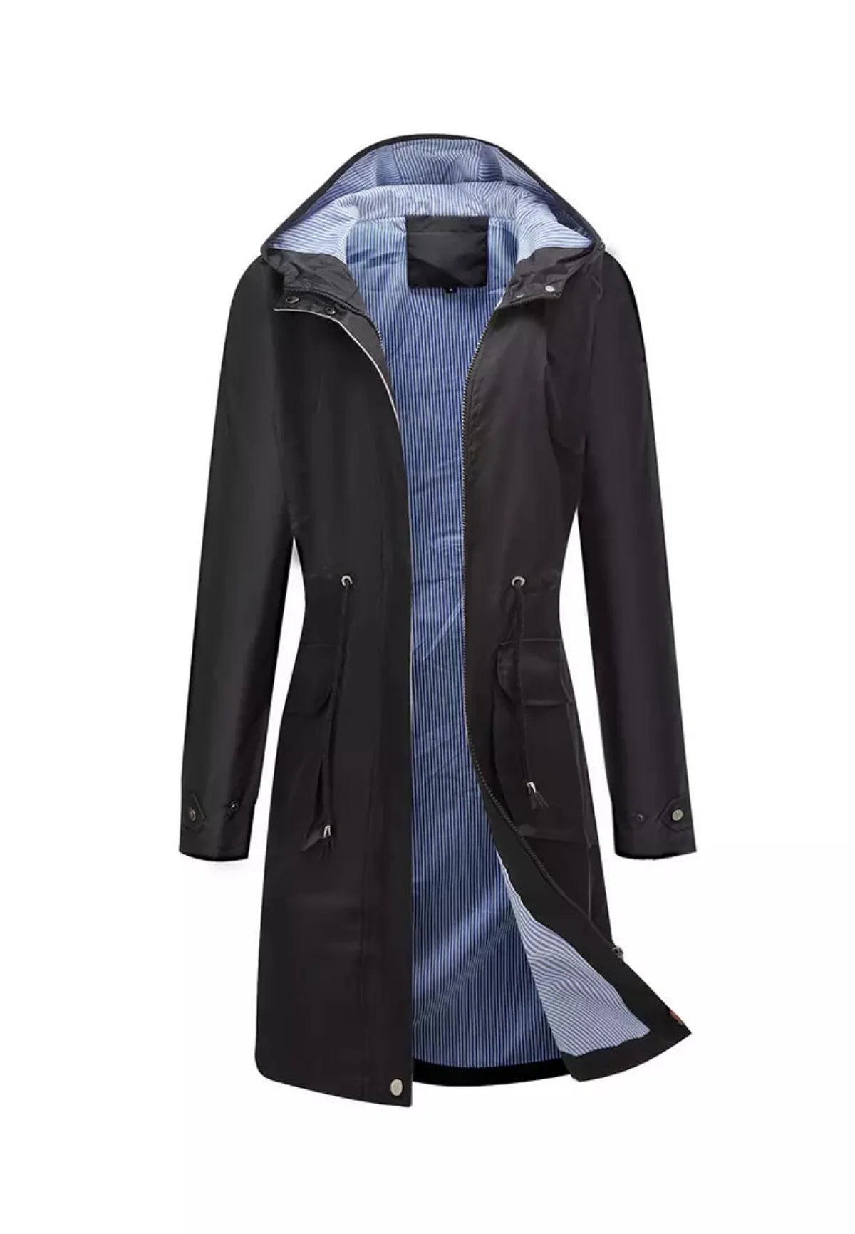 Waterdichte Lange Regenjas Voor Dames