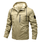 Waterdichte Winddichte Jas met Fleece-Voering in de Capuchon