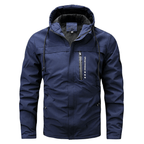Waterdichte Winddichte Jas met Fleece-Voering in de Capuchon