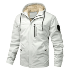 Waterdichte Winddichte Jas met Fleece-Voering in de Capuchon