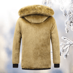 Winddichte Parka Met Bontkap Voor Koude Bescherming