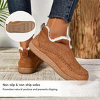 Winter Slippers Met Bont Voering En Antislipzool