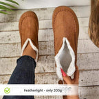 Winter Slippers Met Bont Voering En Antislipzool