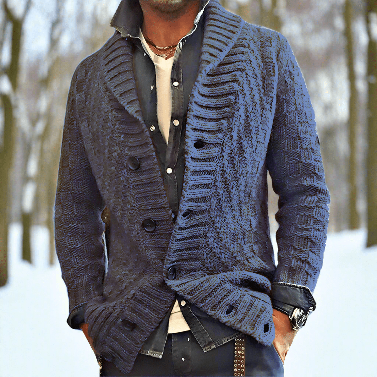 Wollen Mix Relaxed Fit Vest