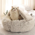 Zachte Pluche Huisdierenbed Voor Katten En Kleine Honden