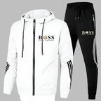 Ademend Trainingsset Voor Heren Met Vest En Broek - Harlett