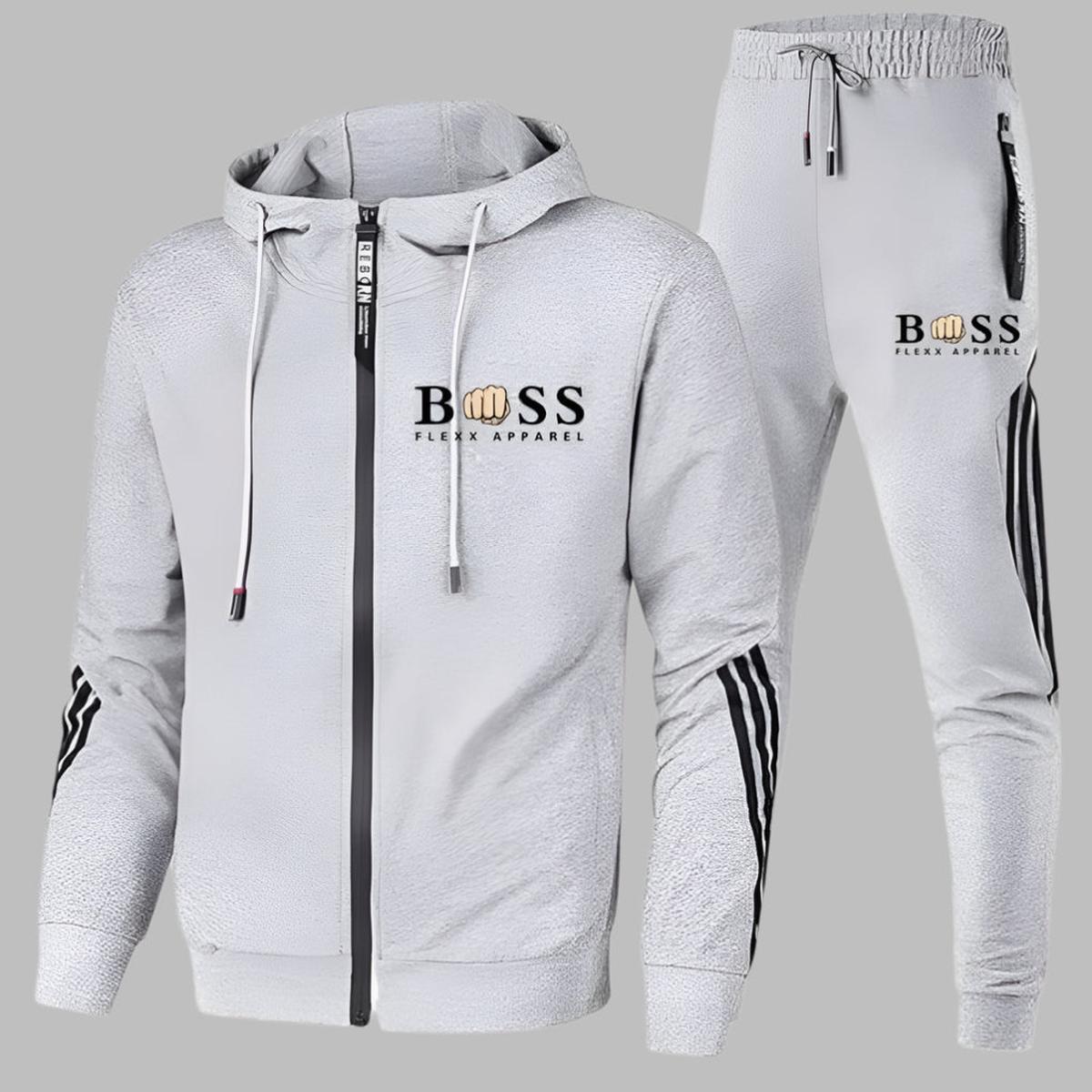 Ademend Trainingsset Voor Heren Met Vest En Broek - Harlett