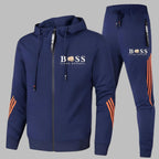 Ademend Trainingsset Voor Heren Met Vest En Broek - Harlett
